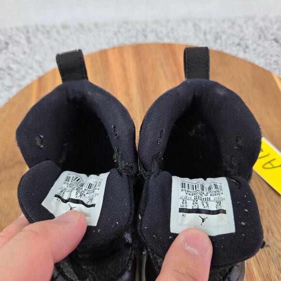 Jordan Jumpman Pro BT TD Black Leather Casual Daily Sneakers Kids 6c 909418-022 - Picture 6 of 9